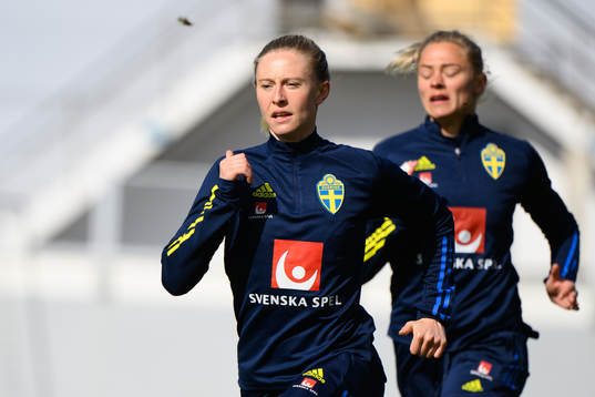 Rebecka Blomqvist of the Swedish women's national football