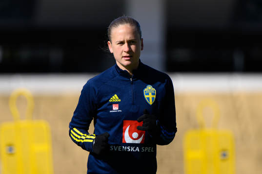 Filippa Curmark of the Swedish women's national football