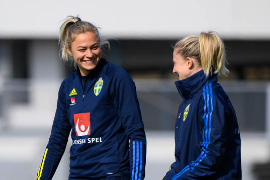 Fridolina Rolfö of the Swedish women's national football