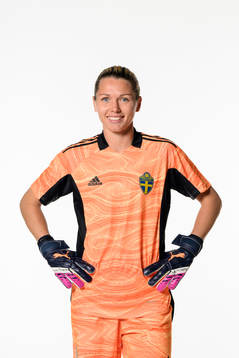 Målvakt Jennifer Falk