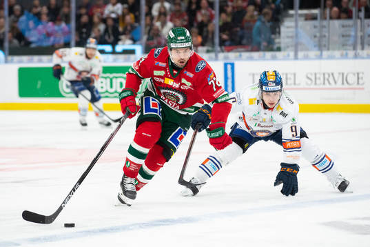 Frölundas Patrik Carlsson och Växjös Victor Stjernborg