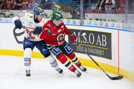 Frölundas Teodor Niederbach och Växjös Olle Lycksell