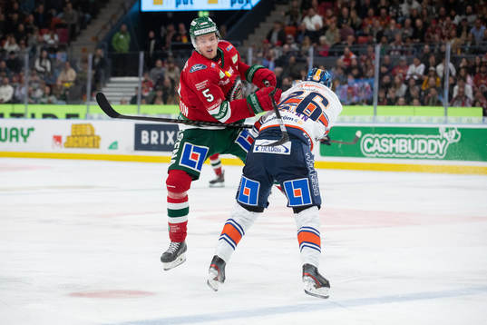Frölundas Filip Johansson och Växjös Joel Kellman