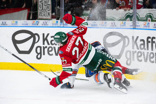 Teodor Niederbach och Växjös Arvid Lundberg