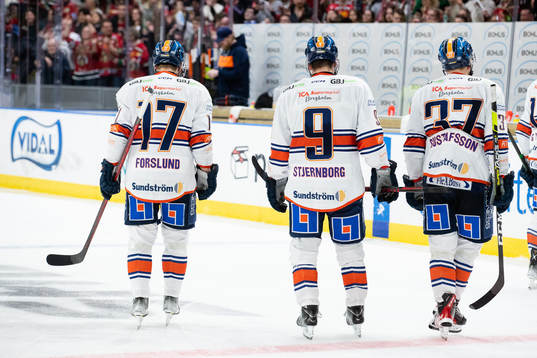Växjös Emil Forslund, Victor Stjernborg och Glenn