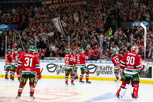 Frölunda jublar och tackar publiken