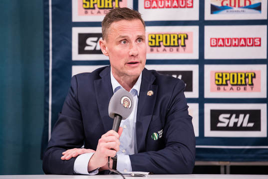 Frölundas tränare Roger Rönnberg