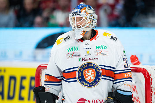 Växjös målvakt Emil Larmi
