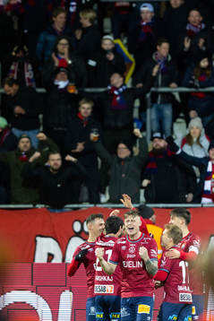 Örgrytes spelare jublar
