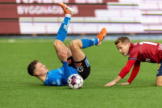 Halmstads Samuel Kroon och Örgrytes Hampus Dahlqvist