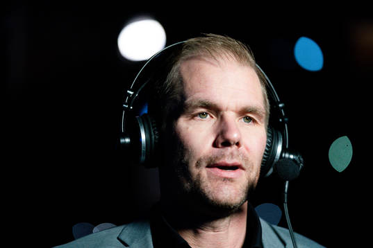 Färjestads tränare Tomas Mitell