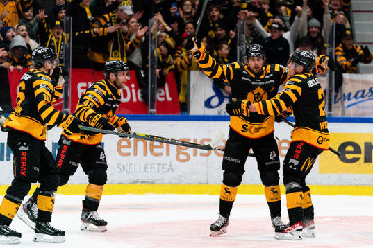 Skellefteås Joakim Lindström, Oscar Möller och Adam