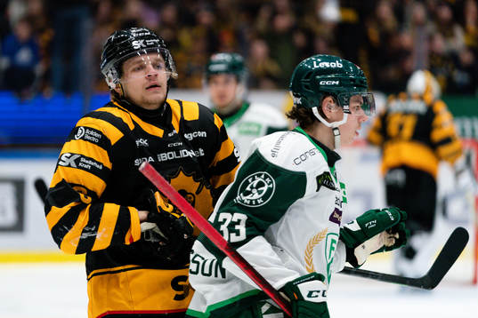 Skellefteås Måns Forsfjäll och Färjestads Albert