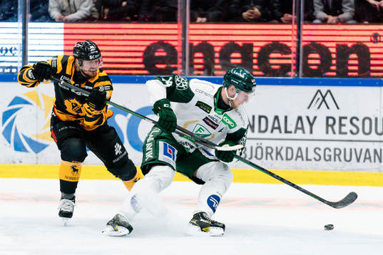 Skellefteås Tom Kühnhackl och Färjestads Victor Ejdsell