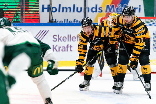 Skellefteås Jonathan Pudas och Joakim Lindström