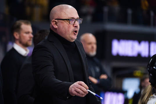 Brynäs tränare Henrik Glaas