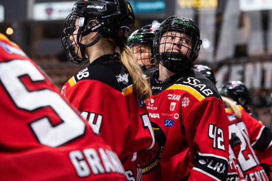 Luleås Viivi Vainikka deppar