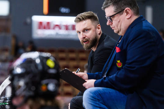 Luleås tränare Mikael Forsberg