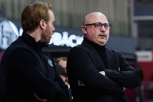 Brynäs tränare Henrik Glaas