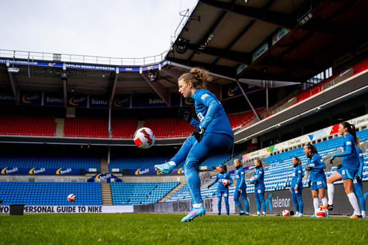 Synne Skinnes Hansen of the Norwegian women's national