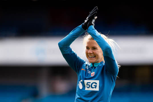 Ada Hegerberg of the Norwegian women's national football