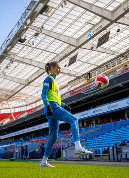 Caroline Graham Hansen of the Norwegian women's national