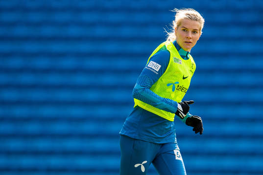 Ada Hegerberg of the Norwegian women's national football