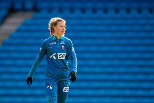 Synne Skinnes Hansen of the Norwegian women's national