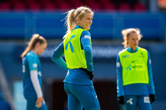 Ada Hegerberg of the Norwegian women's national football