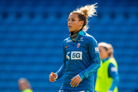 Celin Bizet Ildhusøy of the Norwegian women's national