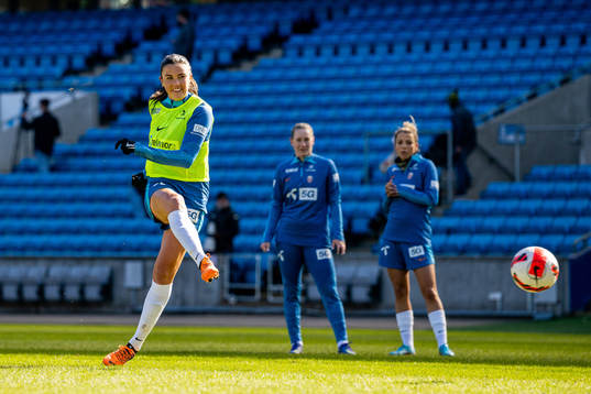 Ingrid Syrstad Engen of the Norwegian women's national