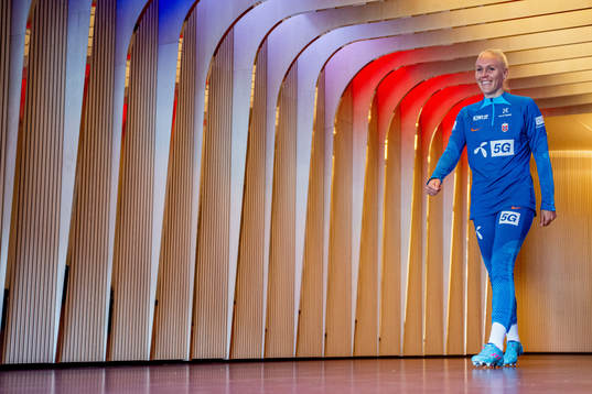 Maria Thorisdottir of the Norwegian women's national