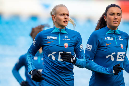 Karina Sævik and Ingrid Syrstad Engen of the Norwegian
