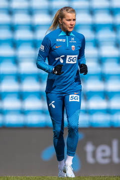 Ada Hegerberg of the Norwegian women's national football