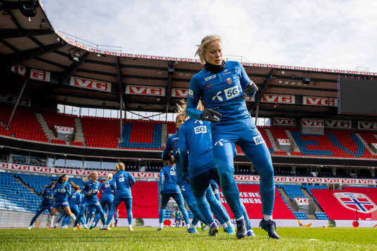 Julie Blakstad of the Norwegian women's national football