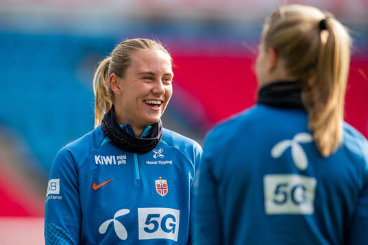 Lisa Fjeldstad Naalsund of the Norwegian women's national