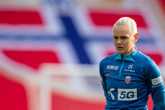 Karina Sævik of the Norwegian women's national football