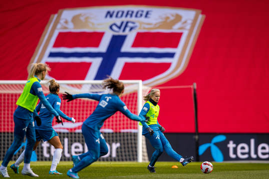 Julie Blakstad of the Norwegian women's national football