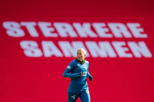 Guro Bergsvand of the Norwegian women's national football