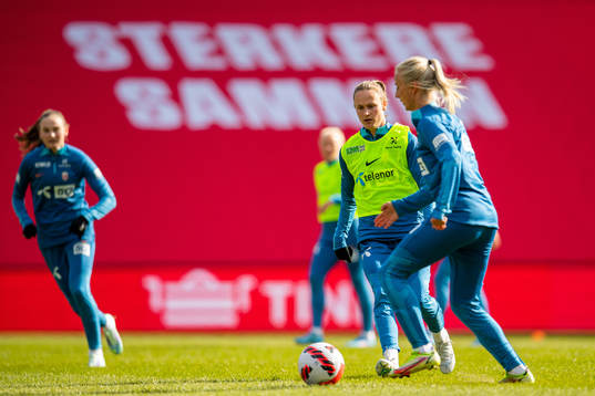 Caroline Graham Hansen of the Norwegian women's national
