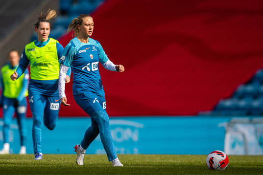 Lisa Fjeldstad Naalsund of the Norwegian women's national