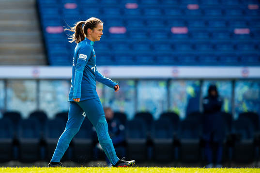 Tuva Hansen of the Norwegian women's national football team