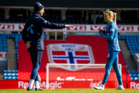 Roger Eskeland, goalkeeper coach of the Norwegian women's