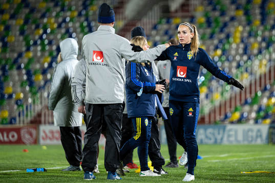 Kosovare Asllani of the Swedish women's national football