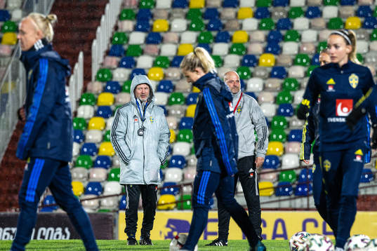 Peter Gerhardsson, head coach and Magnus Wikman, assistant