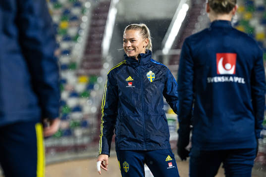 Fridolina Rolfö of the Swedish women's national football