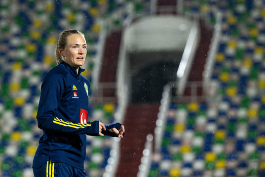 Magdalena Eriksson of the Swedish women's national football