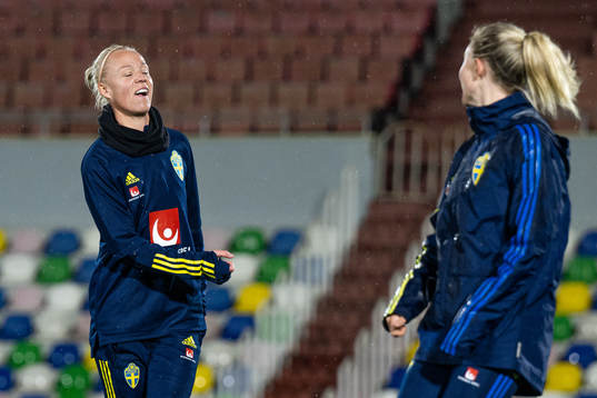 Caroline Seger of the Swedish women's national football team