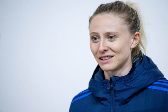 Rebecka Blomqvist of the Swedish women's national football