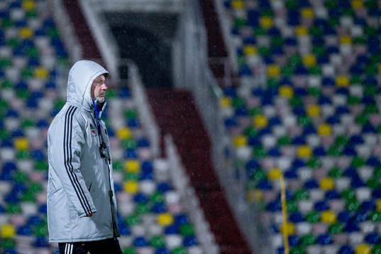 Peter Gerhardsson, head coach of the Swedish women's
